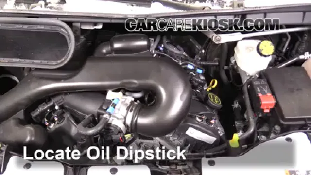 2016 Ford Transit-350 HD XLT 3.7L V6 FlexFuel Oil Check Oil Level